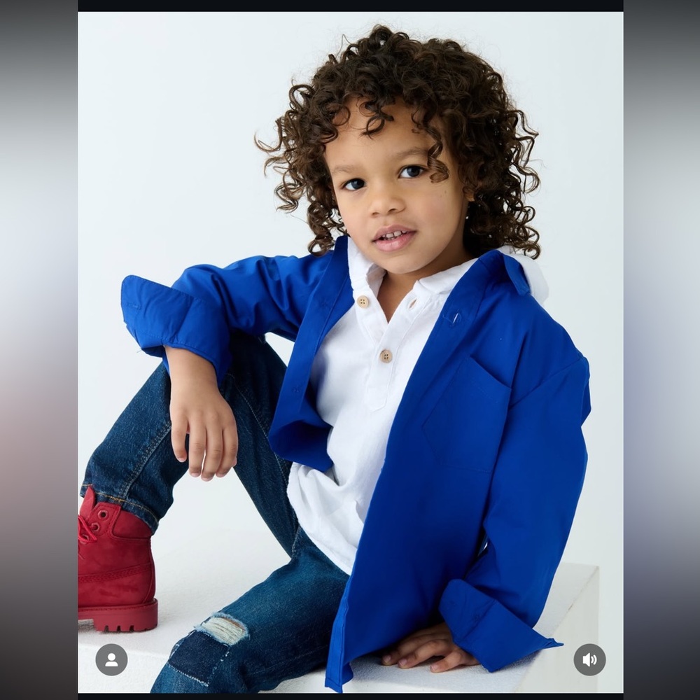 Blue Kids Shirt